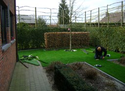project Wijnegem kunstgras totaalproject